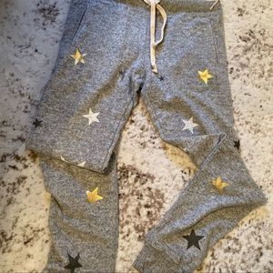 Super Soft Star Struck Grey Joggers Large